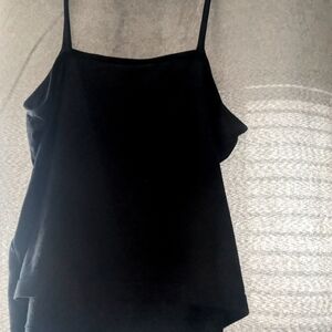 Black tank top